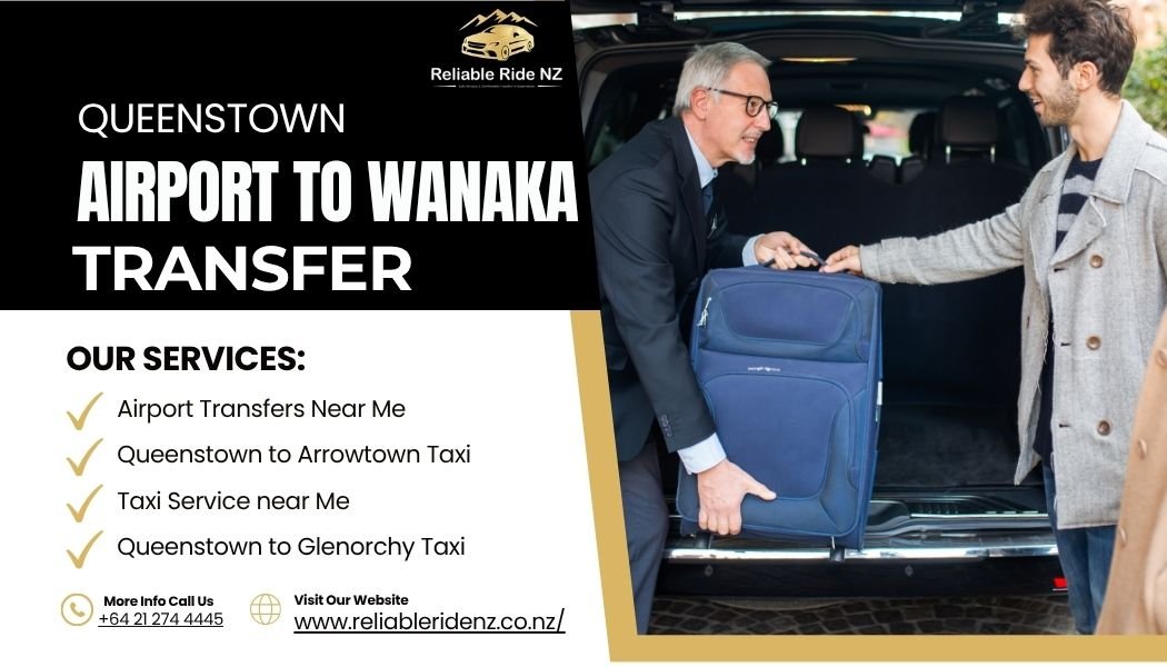 Queenstown Airport to Wanaka Transfer