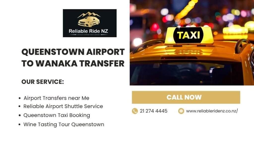 Queenstown Airport to Wanaka Transfer