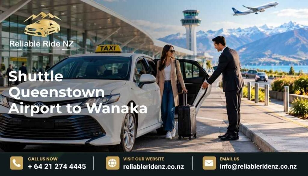 Shuttle Queenstown Airport to Wanaka